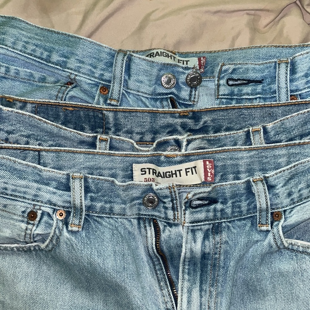 *3 for 1!!!* Levi’s straight fit denim jeans